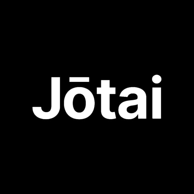 Jotai logo black